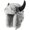 Gray, variant on Faux Furs Trapper Hat for Women, Winter Earflap Fluffy Plush Thick Warm Buffalo Horn Decor Outdoor Hats