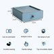 thumbnail image 2 of Desktop Storage Box Organizer Drawer,stackable Large Capacity Sundry Container,jewelry Case, 2 of 5