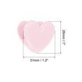 thumbnail image 2 of Uxcell Paper and Bag Clips,20Pack Heart Shape Clamps Snacks Bag Clips,Pink, 2 of 5