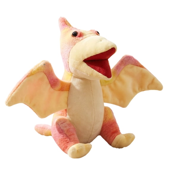 Knisume Dinosaur Stuffed Animals — Soft Weighted Plush Toy for Room Decor, Cute Plushies Collectible with Big Stuffed Animals Presence,C