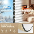 thumbnail image 4 of LazBlinds No Tools No Drill Cordless Cellular Shades, Light Filtering Honeycomb Shades for Home, Thermal Insulation Blinds for Windows, 34" W x 48" H, Beige, 4 of 6