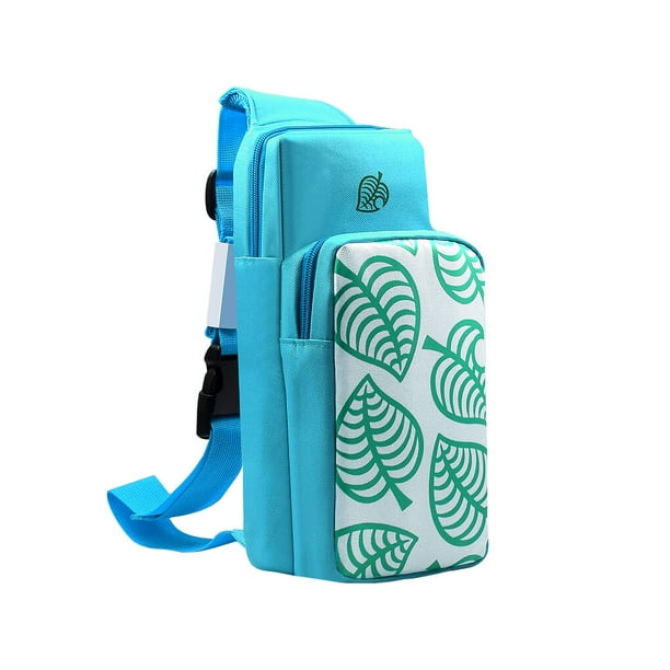 Bolsa de transporte Methold para Consola de juegos cruzada en el pecho azul profundo