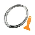 thumbnail image 1 of Car Interior Trim Moldings Door Panel Seam Trim Strip Decorative Car Seams U Post 5 Feet, 1 of 2