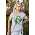 thumbnail image 3 of Smurfette St Paddys Good Luck Charm Women's Graphic T Shirt Tees Brisco Brands S, 3 of 6