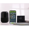 thumbnail image 3 of BAC-006-EW Smart Round Touch Screen Thermostat for Central Air-Conditioning Fan Coil Units, 4-Pipe Control with 3-Speed Fan & 2-Wire Motorized Valves, 5+2 Period Programmable, 0.5℃ Accuracy,, 3 of 6