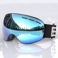 thumbnail image 1 of Gafas de esquí con bastones para adultos, para hombres y mujeres, con revestimiento al vacío de color antivaho de doble capa, 1 of 5