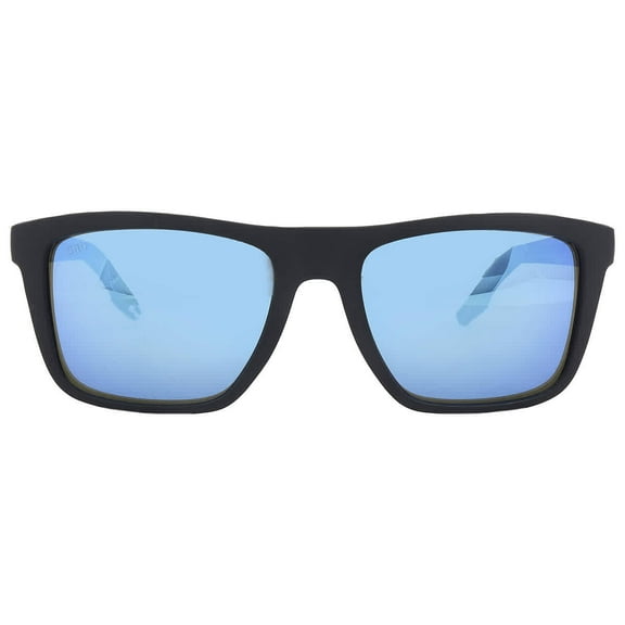 Costa Del Mar Mainsail Blue Mirror Polarized Glass Men's Sunglasses 6S9107 910701 55