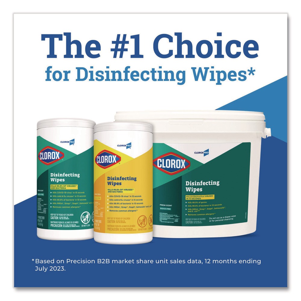Clorox Pro Disinfecting Wipes, Fresh Scent, 700 Count photo 5