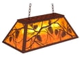 thumbnail image 7 of Meyda Tiffany 234363 6 Light 33" Wide Billiard Linear Pendant - Rust, 7 of 7