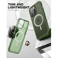 thumbnail image 2 of SUPCASE Unicorn Beetle Mag Case for iPhone 14 Pro Max 6.7", Compatible with MagSafe Shockproof Protective Slim Clear Case (FrostGreen), 2 of 9