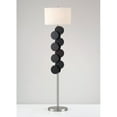 thumbnail image 2 of NOVA of California  Wood Dots 1-light Floor Lamp, 2 of 2