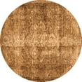 thumbnail image 1 of Ahgly Company Indoor Round Persian Orange Traditional Area Rugs, 5' Round, 1 of 1