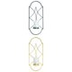 thumbnail image 1 of Candelero de 2 piezas para decoración de pared con tornillos de montaje Zulema Aplique portavelas votivo, 1 of 8