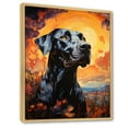 thumbnail image 2 of Designart "Grandeur Of The Great Dane I" Animals Dog Floater Framed Canvas Art Print, 2 of 5