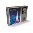 thumbnail image 2 of MyPuzzle - Japan: Tokyo (Mod Design), Vintage Poster - Premium 500 Piece Jigsaw Puzzle for Adults, 2 of 6