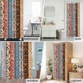 thumbnail image 6 of Bohemian Patterns Fabric Shower Curtain Retro Art Washable Shower Curtains for Bathroom, Waterproof Bath Curtain with Hooks Home Decor 36x72in, 6 of 8