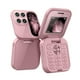 thumbnail image 5 of Ruifaya Teléfono móvil mini plegable con pantalla pequeña y dos tarjetas SIM, nuevo modelo 2024, 5 of 6
