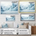 thumbnail image 4 of Designart "Frozen Wonderland Landscape Of Greenland VI" Glacier Floater Framed Canvas Art Print, 4 of 5