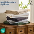thumbnail image 6 of Linen Sheets King Size,Breathable &  4-Piece Bed Flax Sheet Set,Soft All-Season Bedding for Hot Sleepers 16" Deep Pocket Oeko-TEX Certified,（King, Dusty Blue）, 6 of 6