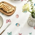 thumbnail image 5 of Easter Tablecloth 60×84 Inch, Truck Gnome Easter Eggs Washable Table Cover for Party Picnic Dinner Decor, 5 of 6