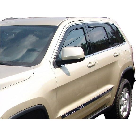 AVS Tape-On Vent Visors Fit 2022 Jeep Grand Cherokee No WK/23-25 Grand Cherokee