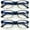 3 Blue, variant on 3 Pairs Classic Readers With Spring Hinge - Reading Glasses Magnification Maroon Purple Blue Men Or Women +2.75