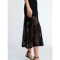 thumbnail image 4 of Devil Wears Prada Scoop Collection Women's Lace Maxi Skirt, Sizes XS-XXL, 4 of 5