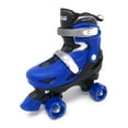 thumbnail image 4 of Chicago Skates Kids Adjustable Quad Rollerblades With Accessory Bundle, Blue, Size J10-J13, 4 of 8