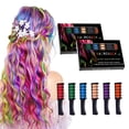 thumbnail image 1 of Tiza para el cabello para niñas, regalo de Navidad para niñas de 7, 8, 9, 10, 11, 12 años, color de cabello temporal lavable para niños, tiza para el cabello para niños, gran regalo de cumpleaños para niñas (juego de 2) oso de fresa Electrónica, 1 of 4