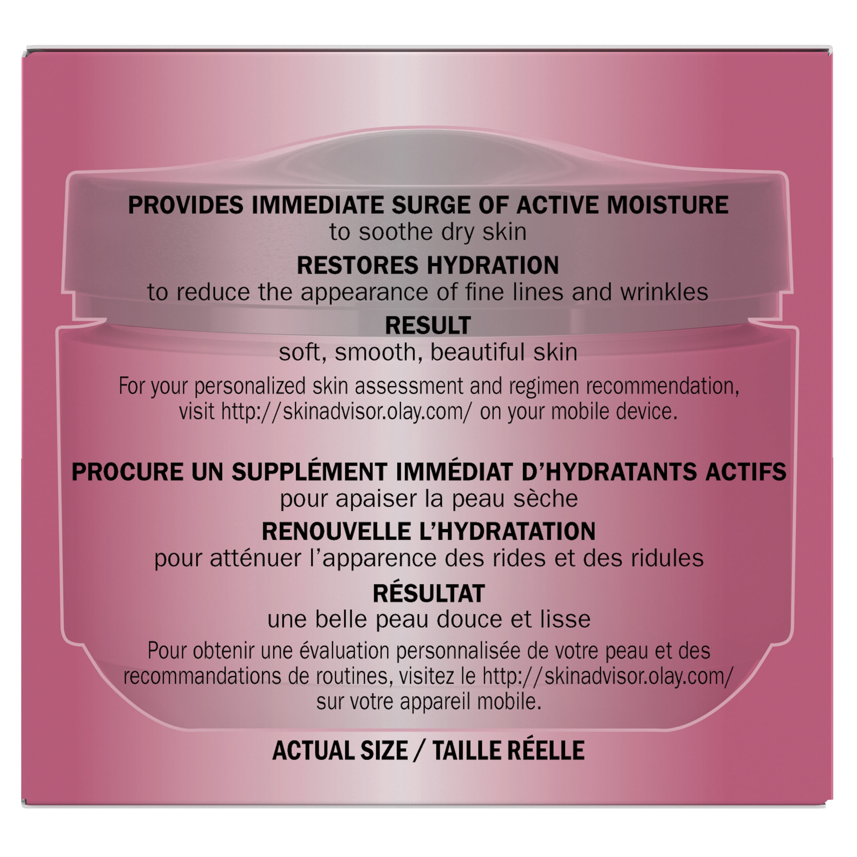 Olay Active Hydrating Cream Face Moisturizer, 2.0 fl oz
