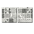thumbnail image 2 of wall26 2 Panel Square Canvas Wall Art - Abstract Patterns - Giclee Print Gallery Wrap Modern Home Art Ready to Hang - 12"x12" x 2 Panels, 2 of 4