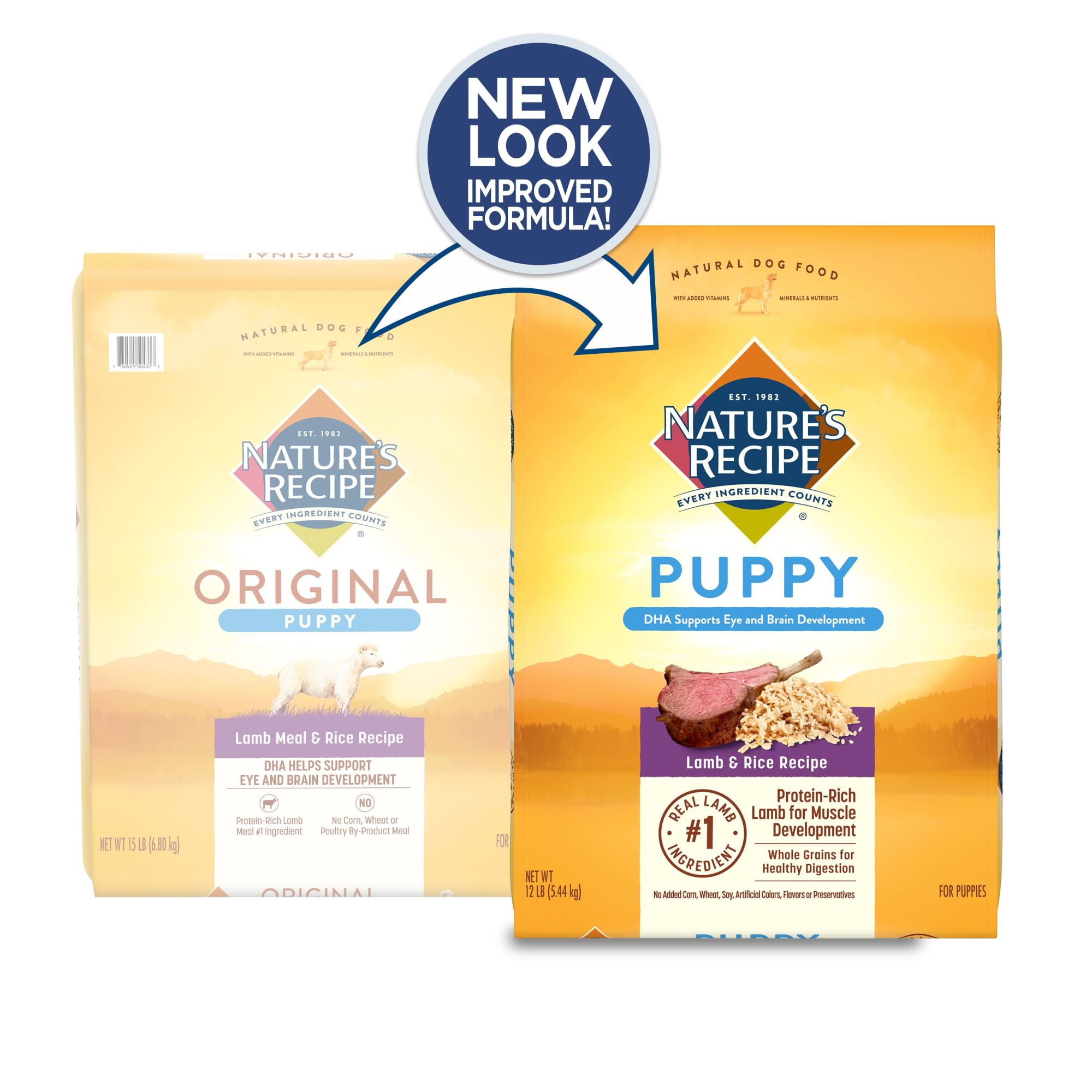 natures recipe dog food lamb