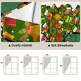 thumbnail image 5 of Merry Christmas Swag Curtains for Kitchen/Bedroom/Living Room, Winter Xmas Stockings Gifts Cartoon Green Scalloped Curtains 63 Inch Long, Window Swag Topper Curtains Valances 2 Panels Set 36"x63", 5 of 8