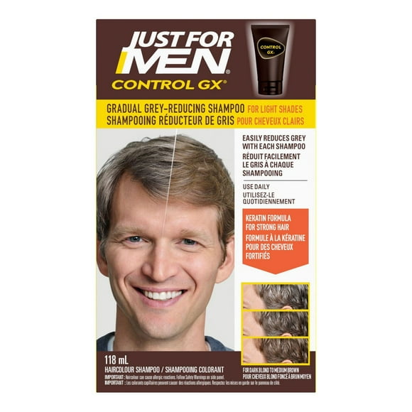 Control GX Grey Reducing Shampoo for Light Shades, 118ml