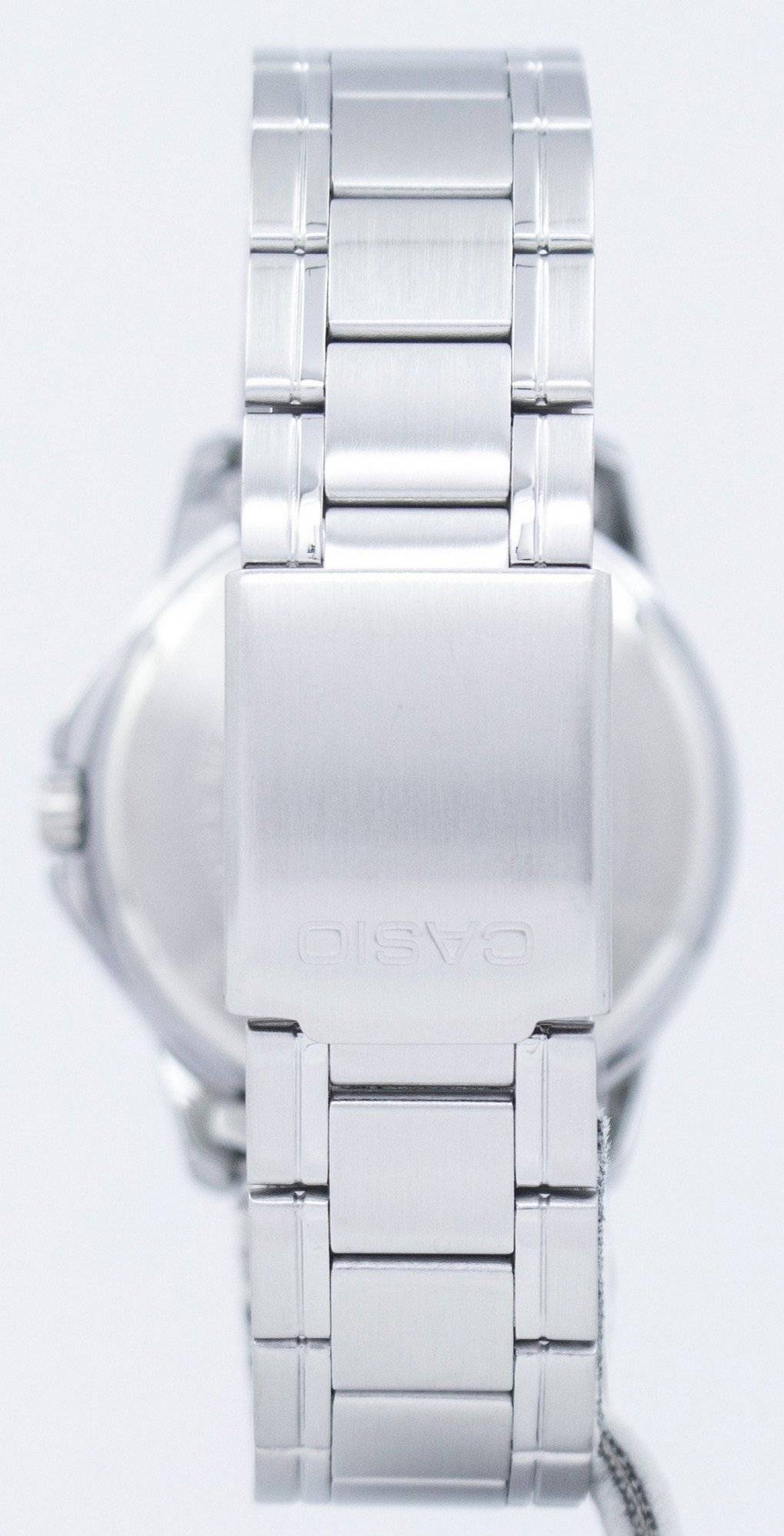 Casio Men's Silver Stainless Steel Standard Analog Watch MTPV004D-7B
