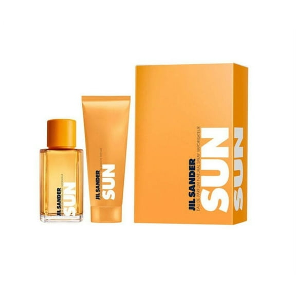 Jil Sander Sun 2.5 oz EDP spray  2.5 shower gel Womens Set NIB