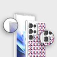 thumbnail image 2 of Samsung Galaxy S24 Ultra Clear Case - Pink Celestial Petal Design, 2 of 5