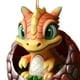 thumbnail image 3 of Dragón Navidad Novedad Lindos Favores Fiesta Acrílico (C), 3 of 9