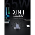 thumbnail image 3 of Bloque de carga UGREEN Nexode Pro de 65 W USB C de 3 puertos para MacBook, 3 of 8