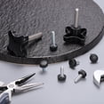 thumbnail image 5 of Uxcell 4 Point Knobs, 3/8"-16 UNC 1.54" Threaded Stud Star Clamping Knobs Hand Tightening Thumb Screw Knob for Lawn Mower Umbrella Base Clamps Replacement Machinery, 5 of 7