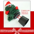 thumbnail image 4 of Con video Traiga sus propias tres baterías AA Árbol de Navidad giratorio divertido Muñeco de árbol de Navidad eléctrico bailando y cantando Juguete de árbol de Navidad ANGGREK  Otros, 4 of 8