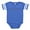 Royal Blue, variant on CafePress - Tr_Caterpillar Row - Cute Infant Baby Football Bodysuit