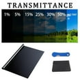 BQLQBQLQ Black Sun Strip Fade Visor Tint Tinting Film Windscreen Car