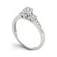 thumbnail image 2 of 1/2ct TW Diamond Round Shape Bridal Ring Set in 10k White Gold, 2 of 5