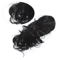 thumbnail image 4 of Cosplay Black Wavy Hair, Black Wavy Long Hair Breathable Mesh  For Dating, 4 of 8