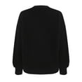 thumbnail image 4 of Aoochasliy Womens Cardigan Clearance Long Sleeve V-Neck Button Solid Sweater Tops, 4 of 5