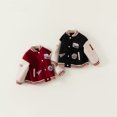 thumbnail image 3 of Ropa para niños Chaqueta de béisbol para niños Chaqueta informal con letras y etiquetado para primavera para niños CY83089, 3 of 4