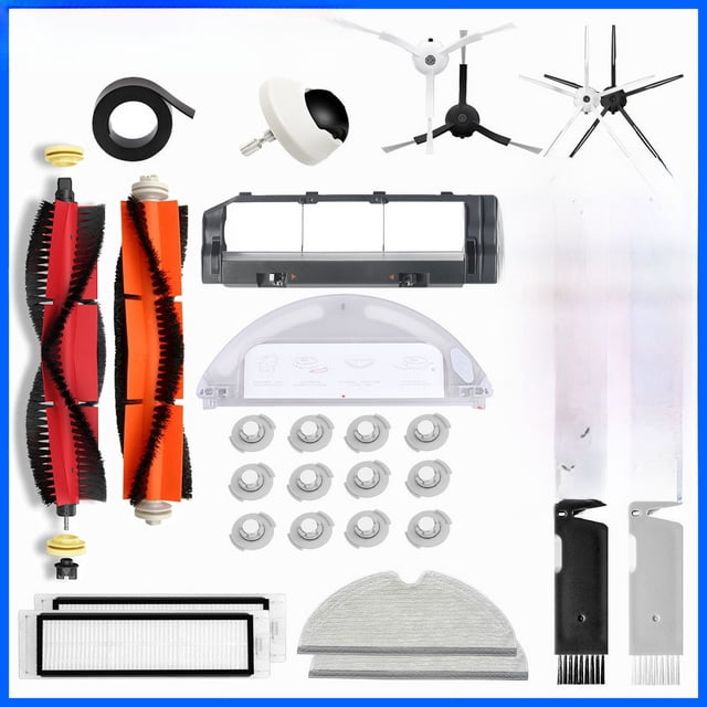Adecuado para accesorios de robot barredor Roborock S5 S6 T6 T7 Cepillo principal Cepillo de borde Filtro de tela Pantalla