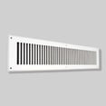 thumbnail image 5 of Prima Decorative Hardware, Return Air Grill, Handcrafted Modern Design,4" x 24", Black, Aluminum, 5 of 9