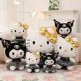 thumbnail image 2 of 2023 nuevo Hello Kitty Kuromi negro juguete de peluche de gran tamaño lindo juguete de peluche para niña regalo de cumpleañoszhangyuxiang, 2 of 4